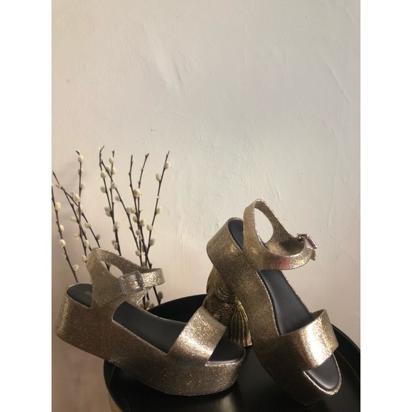 Melissa Glitter mar sandals platforms - Picture 4 of 16